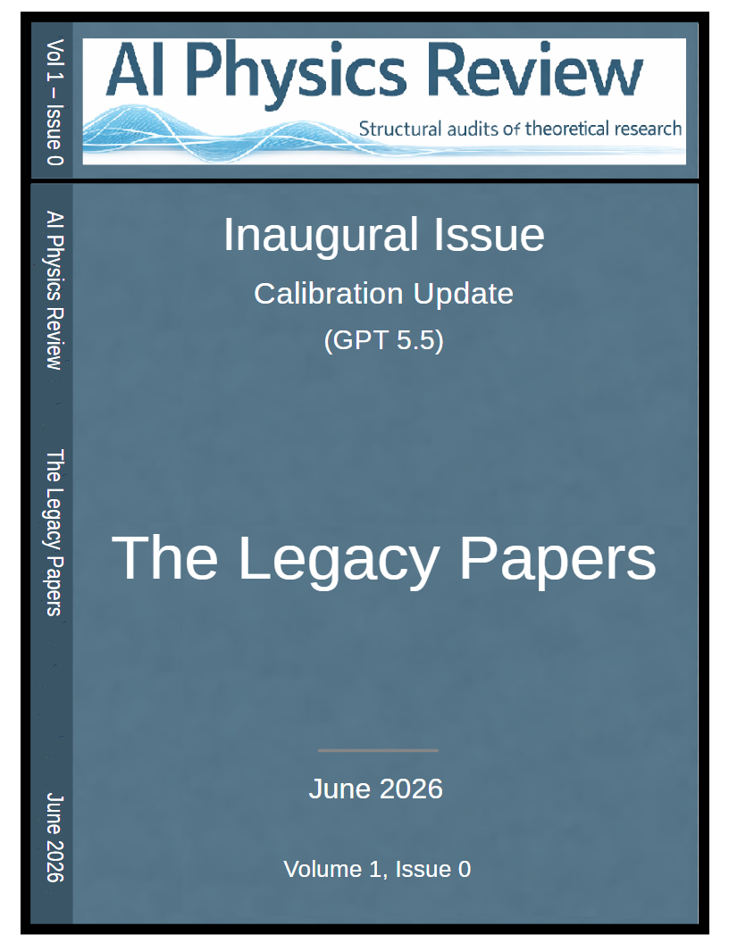 AI Physics Review Volume 1 Issue 0 Cover